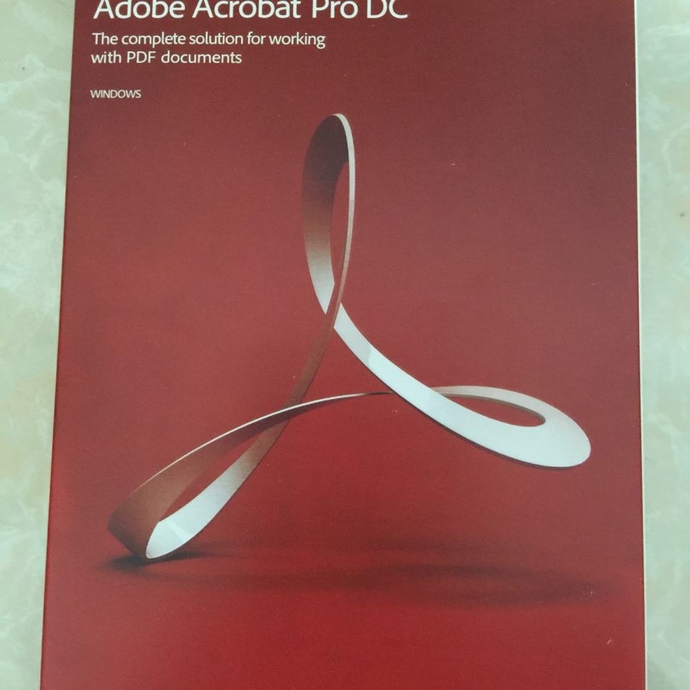 Adobe Acrobat Pro DC 2015 for Windows - Sealed Box BPN 2PC NEW!!